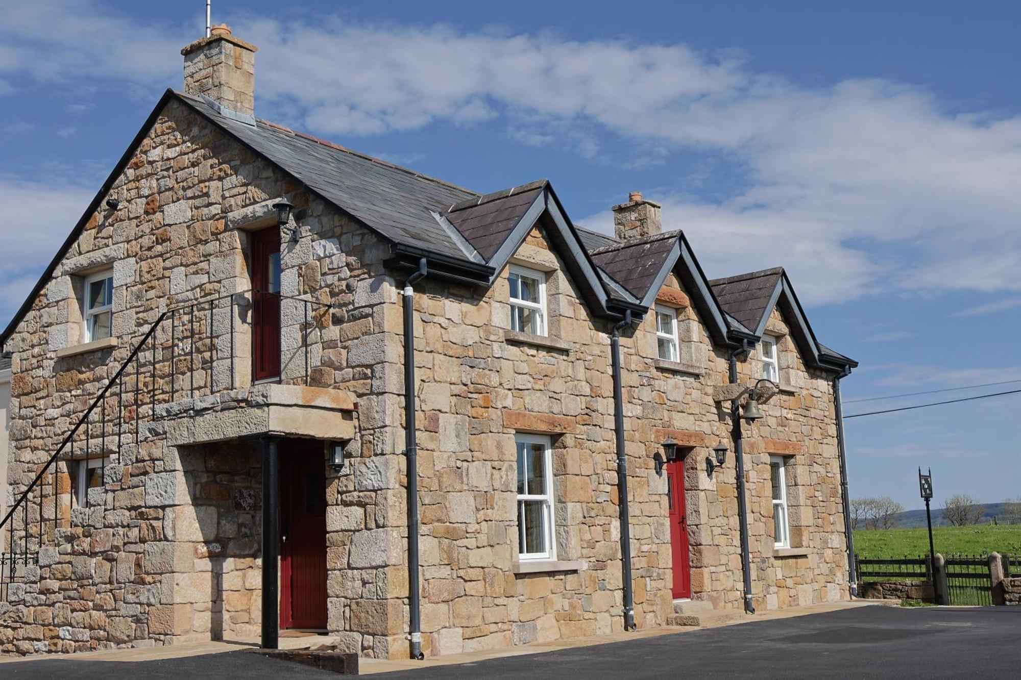 The Old Barn Villa Fivemiletown Exterior photo